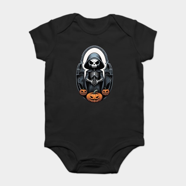 Skeleton Lord Baby Bodysuit by Grave Digs